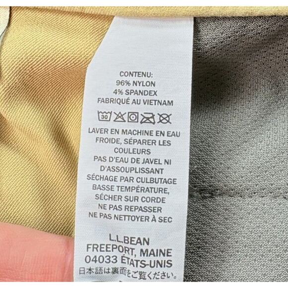 L.L. Bean Men’s VentureStretch Commuter Casual Pants Stretch Tan Size 42x32 - Picture 7 of 8